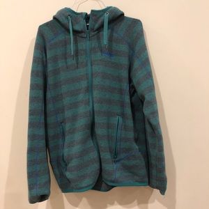 Bergans Stripped Zip-up Hoodie